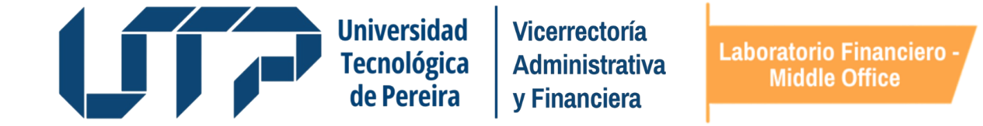 UTP · Laboratorio Financiero · Middle Office